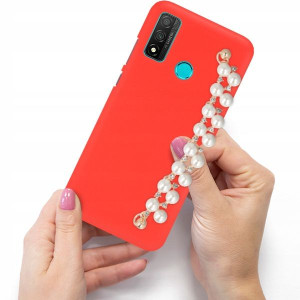 Etui Czerwony Matowe Blink do HUAWEI P SMART 2020