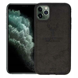 Etui Deer Do Iphone 11 Pro Max Czarny Obudowa Case
