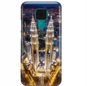 Etui Do HUAWEI MATE 30 LITE Podróże Mix Wzorów