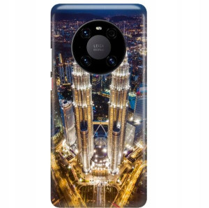 Etui Do HUAWEI MATE 40 PRO PLUS Podróże Mix Wzorów