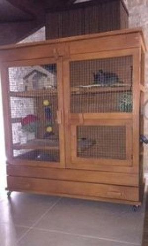 Woliera dla szynszyla 150x150x50 PRODUCENT