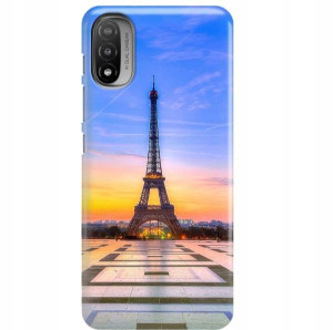 Etui Do MOTOROLA E20 4G Case Podróże Mix Wzorów
