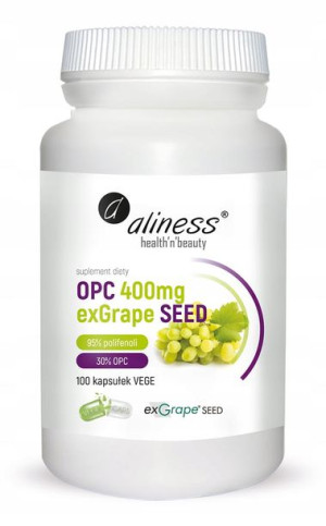 Aliness OPC exGrapeSeeds 400 mg 100 kapsułek