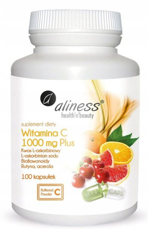 Aliness Witamina C 1000 mg 100 tabletek