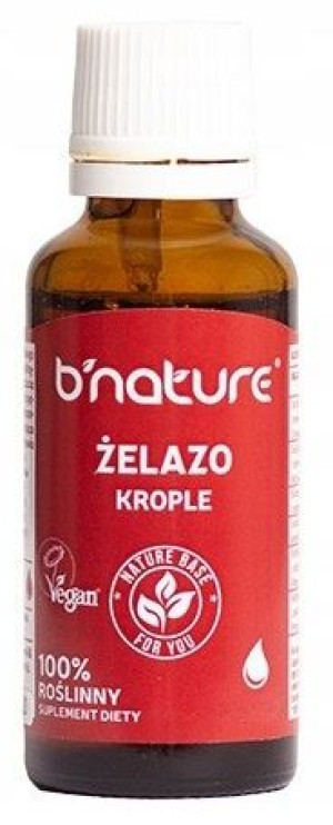 b'nature Żelazo krople 50 ml