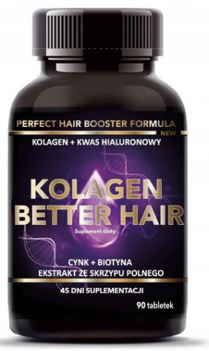 Better hair kolagen cynk biotyna skrzyp Intenson