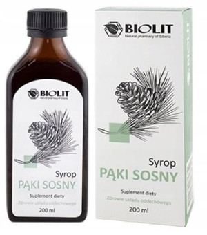 Biolit Syrop z pąków sosny 200ml