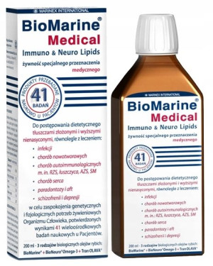 BioMarine olej rybi (tran) płyn 200 ml