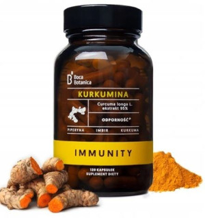 Boca Botanica Kurkumina 120kapsułek