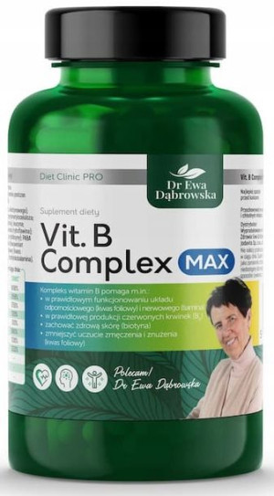 Dr Ewa Dąbrowska Witamina B Complex Max 120 kaps