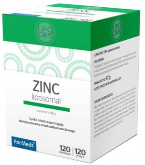ForMeds Lipocaps ZINC 120kapsułek