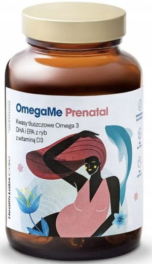 Health Labs OmegaMe Prenatal Omega 3 60 kapsułek