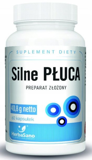 Herbasano SILNE PŁUCA 60 kapsułek