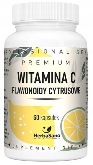 HerbaSano Witamina C Flawonoidy cytrusowe 60kaps