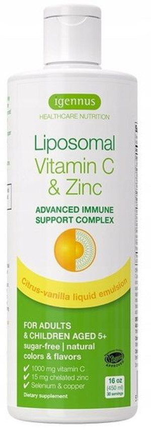 Igennus Liposomalna Witamina C z Cynkiem 450ml