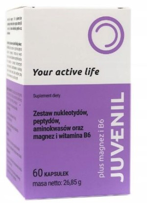 Juvenil Plus Magnez i B6 60kapsułek