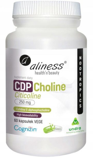 Aliness Cytykolina CDP Choline 60 kapsułek