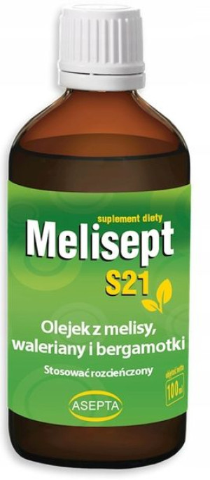 ASEPTA Melisept S21 100ml - Olejek z melisy, waler