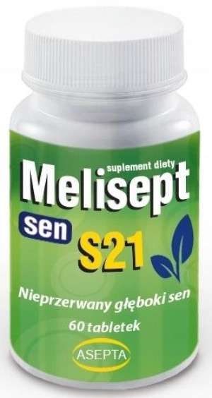 ASEPTA Melisept sen S21 60 tabletek