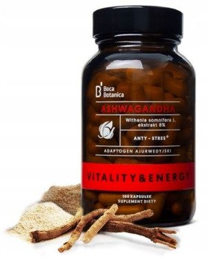 Boca Botanica Ashwagandha 100kapsułek
