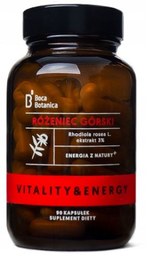 Boca Botanica Różeniec górski 90 kapsułek
