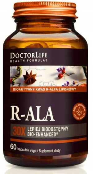Doctor Life Kwas R-ALA 261mg 60 kapsułek