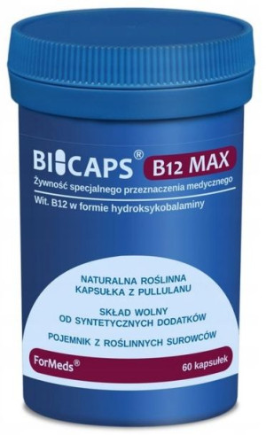 ForMeds BiCaps B12 Max Witamina B12 60kaps