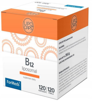 ForMeds LIPOCAPS B12 120kapsułek