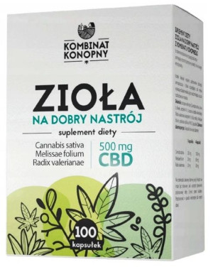 Kombinat Konopny Zioła na dobry nastrój 100 kaps