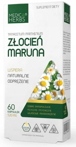 Medica Herbs Złocień Maruna 60kapsułek