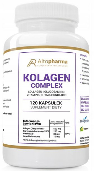 Alto Pharma Kolagen Rybi Morski 500mg 120 kapsułek
