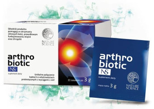 Arthrobiotic NS stawy mięśnie kości 21 saszetek