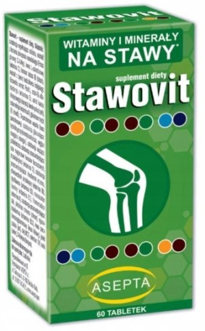 ASEPTA Stawovit witaminy i minerały Stawy 60tabl