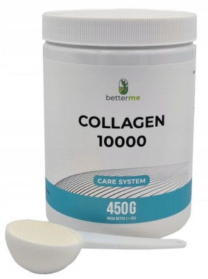 BetterMe Collagen 10000 Wit.C Kwas hialuron 450g