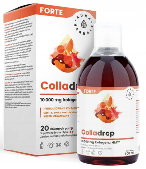 Colladrop Forte kolagen morski płyn 10000 mg 500ml