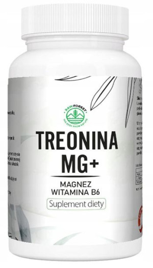 RawForest Treonina Mg+ magnez 60kapsułek