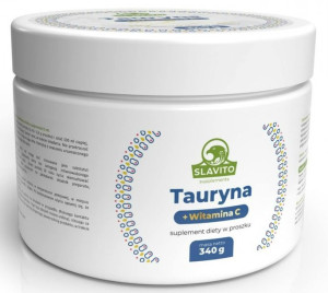 Slavito Tauryna + Witamina C tauryna proszek 340g