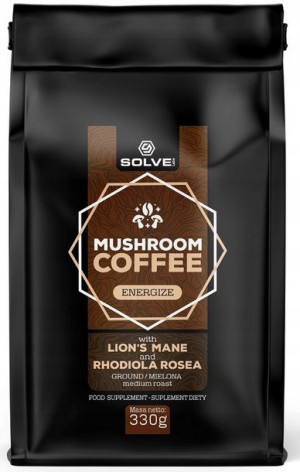 Solve Mushroom Coffee Lion's mane + Rhodiola 330g