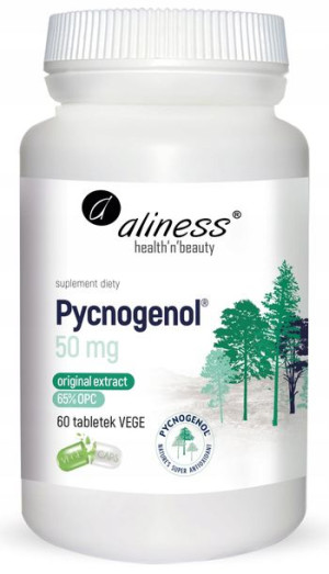 Aliness Pycnogenol OPC kora sosny 60 tabletek