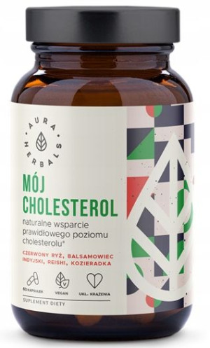 Aura Herbals Mój Cholesterol Monokalina Kozieradka