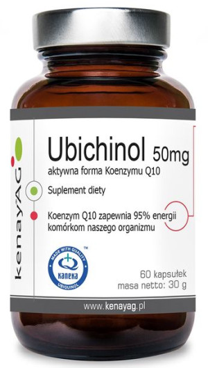 Kenay Ubichinol - Koenzym Q10 50 mg 60kapsułek