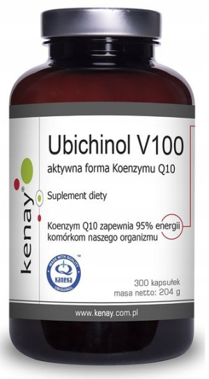 Kenay Ubichinol V100 koenzym Q10 300 kapsułek