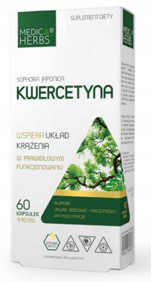 Medica Herbs Kwercetyna 60 kapsułek