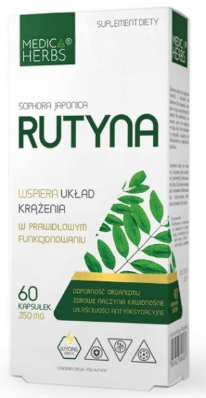 Medica Herbs Rutyna 60 kapsułek