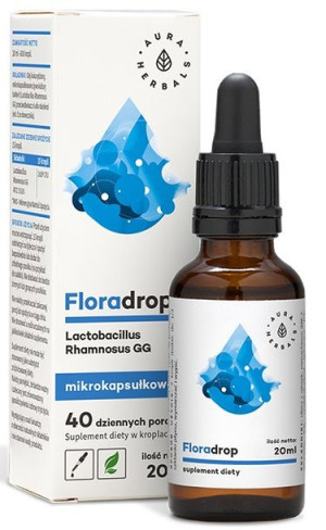 Aura Herbals Floradrop probiotyki krople 20 ml