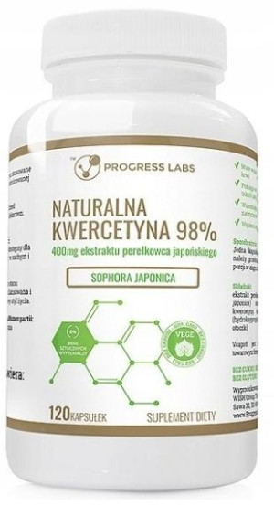 Progress KWERCETYNA PEREŁKOWIEC JAPOŃSKI 120 kaps