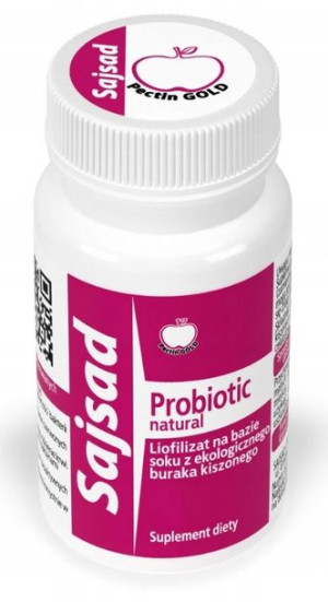 Sajsad Burak Kiszony Probiotyk 60 kapsułek