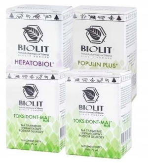 Biolit zestaw Fitosanacja (4 produkty)