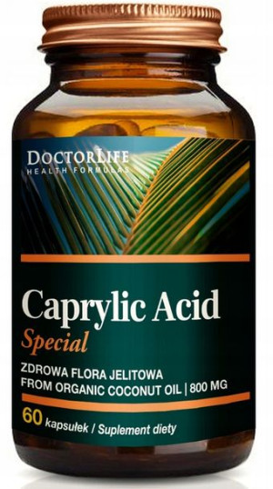 Doctor Life Caprylic Acid kwas kaprylowy 800mg