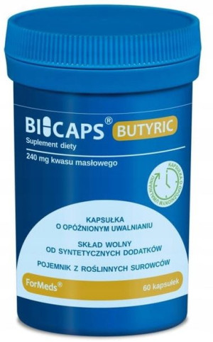 ForMeds BICAPS Butyric - MAŚLAN SODU 60kapsułek